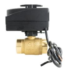 Afriso Dvosmerni kroglični ventil z BEV pogonom, DN25, Rp1", Kvs 60 m3/h, 230 V AC