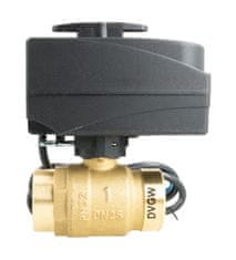 Afriso Dvosmerni kroglični ventil z BEV pogonom, DN25, Rp1", Kvs 60 m3/h, 230 V AC