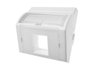 Adapter 45x45 1xRJ45 (konveksni kotni) ALANTEC