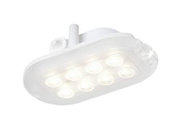Lena Lighting OVALNA LED OSNOVNA svetilka, 450LM, 840, IP44, 4,7W, bela