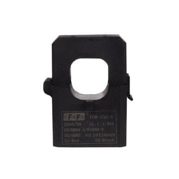 FF Miniaturni tokovni transformator z deljenim jedrom 250-5A razreda 1