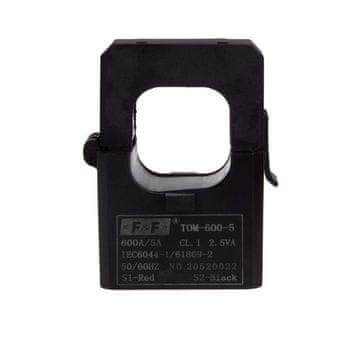 FF Miniaturni tokovni transformator z deljenim jedrom 600-5A razreda 1