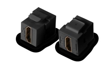 HDMI Keystone modul, črne barve