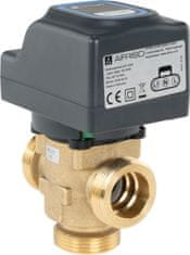 Afriso 3-potni conski ventil AZV 844, DN25, G1 1/4", Kvs 11, 230 V AC, AB-B