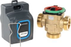 Afriso 3-potni conski ventil AZV 844, DN25, G1 1/4", Kvs 11, 230 V AC, AB-B
