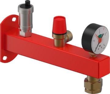PO 3-barska varnostna skupina s 3/4" Fluvia priključkom za posodo