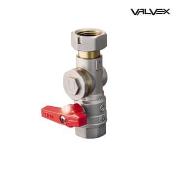 Valvex Ravni kroglični ventil SPIN s filtrom, magnetom in vrtljivo matico G3/4-G3/4 DN20-
