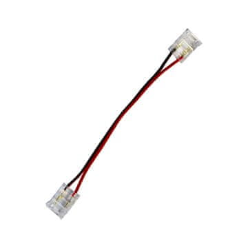 Hitri konektor za LED trakove SC 2PIN COB/SMD IP20 PCB 10MM tračni kabel 10cm
