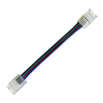 Hitri konektor za RGBW LED trakove 5PIN SMD IP20 PCB 10MM trakasti kabel 10cm