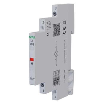 FF Indikatorska lučka napajanja LK-701R 1/3S 230V 1xLED rdeča