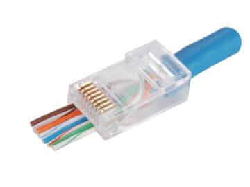 RJ45 UTP prehodni vtič kat. 6 (paket 100 kosov) ALANTEC