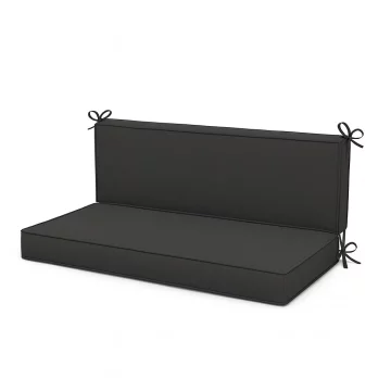 Komplet blazin za vrtno gugalnico Komplet blazin za vrtno gugalnico<span>-</span>Čokoladna, 120x50 višina naslonjala v=60 cm