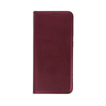 GS Ovitek za Samsung Galaxy A54 5G, Smart Magnetic, bordo + 9H steklo