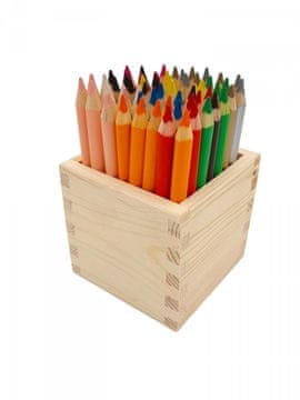 VELIKI NAMIZNI SET 60 BARVIC + 12 BARV OTROŠKA SKODELICA