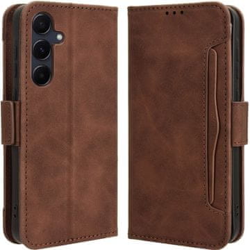 GS Ovitek za Samsung Galaxy A55 5G, reža za kartico, rjav