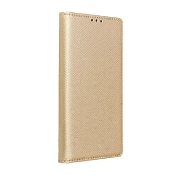 Overboard Ovitek za Oppo Reno 11F 5G, pametni magnet, zlat + 9H steklo