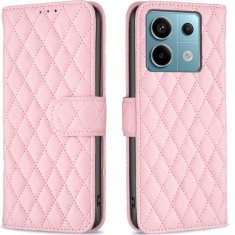 Ovitek s preklopom za Xiaomi Redmi Note 13 Pro 5G, denarnica, , roza