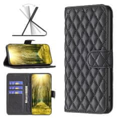 Ovitek s preklopom za Xiaomi Redmi Note 13 Pro 5G, denarnica, , črn