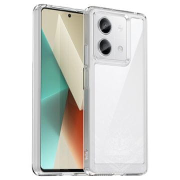 GS Ovitek za Xiaomi Redmi Note 13 5G, Fusion Hybrid, prozoren