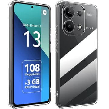 GS Tanek ovitek za Xiaomi Redmi Note 13 5G, slim, prozoren