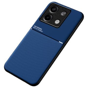 GS Ovitek za Xiaomi Redmi Note 13 5G, z magnetnim držalom, moder