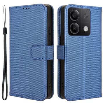 GS Preklopni ovitek za Xiaomi Redmi Note 13 5G, pametna denarnica z magnetom, moder
