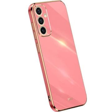 GS Ovitek za Samsung Galaxy A35 5G, Glamour CamShield, rdeč