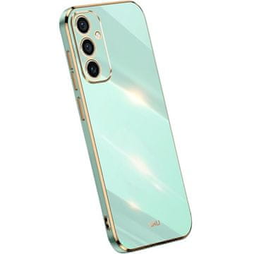 GS Ovitek za Samsung Galaxy A35 5G, Glamour CamShield, zelen