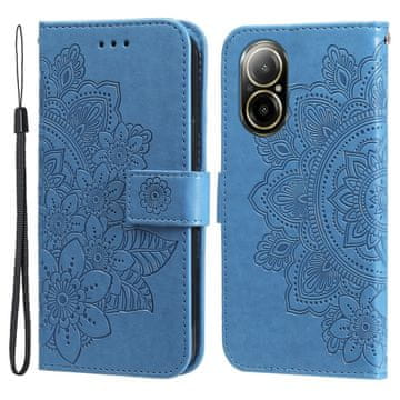 GS Preklopni ovitek za Realme C67, Mandala, moder