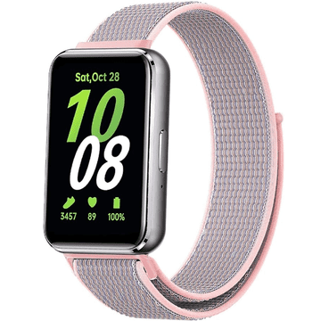 GS Najlonski pašček za Samsung Galaxy Fit 3, roza