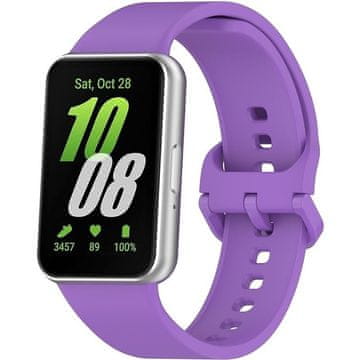 GS Silikonski pašček za Samsung Galaxy Fit 3, vijoličen