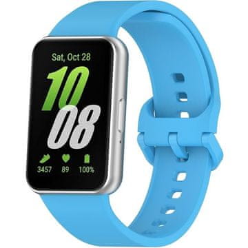 GS Silikonski pašček za Samsung Galaxy Fit 3, moder