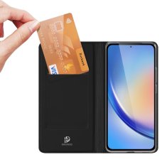 Dux Ducis Ovitek za Samsung Galaxy A35 5G, Skinpro, črn
