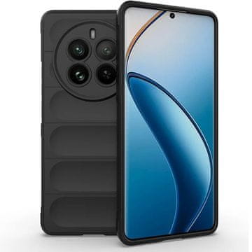 GS Realme 12 Pro 5G / 12 Pro+ 5G igralni ovitek, odporen proti udarcem, črne barve