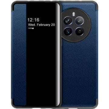 GS Realme 12 Pro 5G / 12 Pro+ 5G preklopni ovitek, stranski pogled, moder