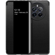 GS Realme 12 Pro 5G / 12 Pro+ 5G preklopni ovitek, stranski pogled, črn