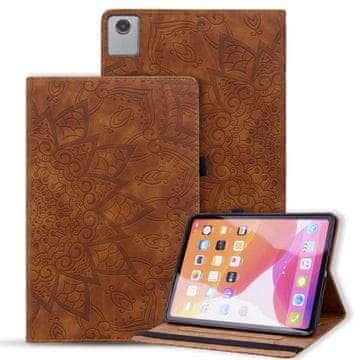 GS Ovitek za Lenovo Tab M11, cvet, rjav