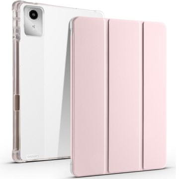GS Hibridni ovitek za Lenovo Tab M11 Smartcase z držalom za pisalo, roza