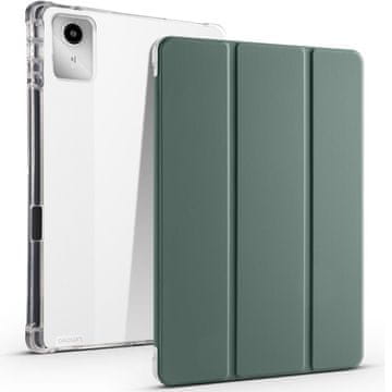 GS Hibridni ovitek za Lenovo Tab M11 Smartcase z držalom za pisalo, temno zelen