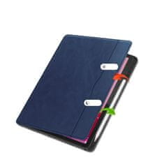 GS Ovitek za Lenovo Tab M11, reža za vizitke in pisalo, moder