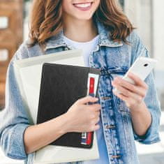 GS Ovitek za Lenovo Tab M11, reža za vizitke in pisalo, črna