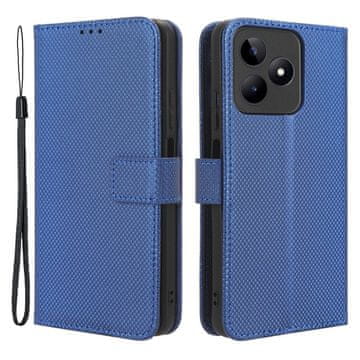 GS Realme Note 50 preklopni ovitek, pametna denarnica z magnetom, moder