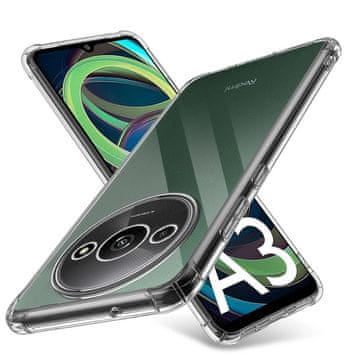 Overboard Ovitek za Xiaomi Redmi A3, odporen proti padcem, prozoren