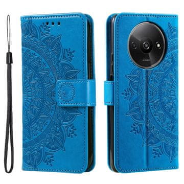 GS Ovitek za Xiaomi Redmi A3, Mandala, moder