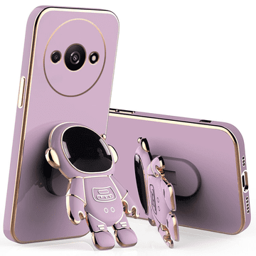 GS Ovitek za Xiaomi Redmi A3, Astronaut, vijoličen