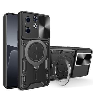GS Oklepno ohišje za Infinix Hot 40i, CamShield Slide, črno