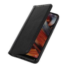 GS Ovitek za OnePlus Nord CE4 Lite, usnjeni, črne barve
