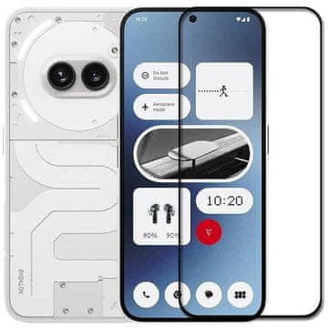 GS 3D kaljeno steklo za Nothing Phone 2a / 2a Plus, črn okvir