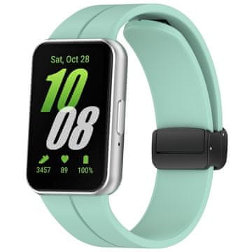 GS Silikonski pašček za Samsung Galaxy Fit 3, svetlo zelen