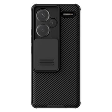 Nillkin Ovitek za Xiaomi Redmi Note 13 Pro+, oklepni , CamShield Pro, črn + 2x kaljeno steklo